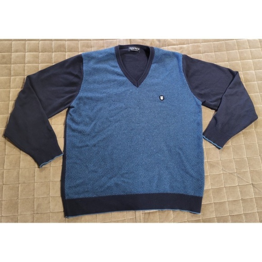 Trouxa Mocha Sweater Blue Size Large